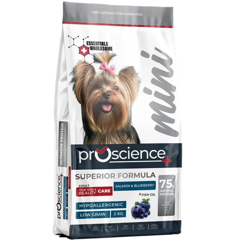 ProScience Mini Adult Dog Sensitive Salmon & Blueberry Сухий корм для дорослих собак малих порід з чутливим травленням, лосось та чорниця