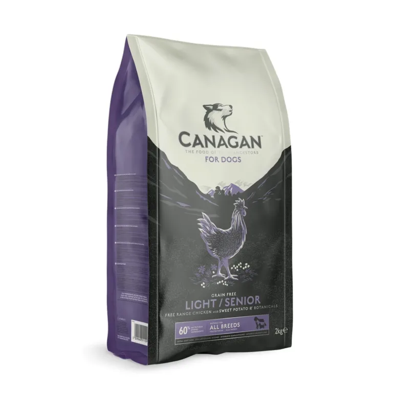 Сухий беззерновий корм Canagan Light / Senior з куркою для собак із зайвою вагою та літніх собак