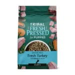 Сухий корм холодного пресування Tribal Fresh Pressed Puppy Turkey з індичкою для цуценят, 2.5 кг