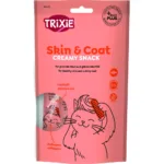 Ласощі Trixie Creamy для шкіри та шерсті з лососем і колагеном для котів, 5 x 14 г
