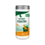Серветки Vet's Best Flea & Tick Wipes від бліх і кліщів для собак, 50 шт