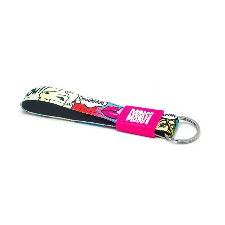 Брелок для ключів Max & Molly Key Ring Missy Pop з поп-арт принтом