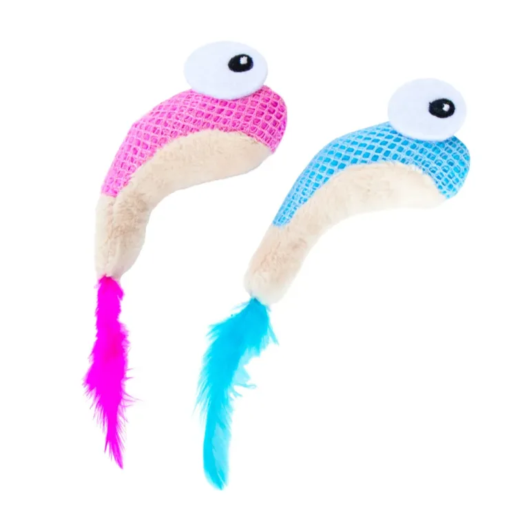 Іграшки Petstages Dental Shrimpies креветки для зубів з котячою м'ятою для котів, 2 шт