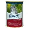 Вологий корм Happy Cat з кроликом та індичкою для котів, 400 г