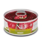 Вологий дієтичний корм Farmina N&D Quinoa для котів для сечовивідних шляхів з качкою та журавлиною, 80 г