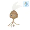 Іграшка AnimAll Fun Медуза з пір’ям для котів, 20 см