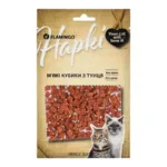 Ласощі Flamingo м’які кубики з тунцем для котів, 50 г