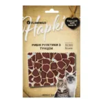 Ласощі Flamingo роли з тунцем для котів, 50 г