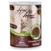 Вологий корм HowMeow для дорослих котів з ягням у соусі, 400 г