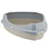 Кутовий туалет AnimAll CNR-149 для котів, 58×45×40 см, сірий