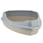 Кутовий туалет AnimAll CNR-149 для котів, 58×45×40 см, сірий