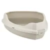 Кутовий туалет AnimAll CNR-149 для котів, 58×45×40 см, бежевий