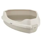 Кутовий туалет AnimAll CNR-149 для котів, 58×45×40 см, бежевий