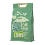 Наповнювач для котячого туалету OASY Vegetal гороховий з ароматом зеленого чаю