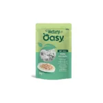 Вологий корм для котів OASY Natury Soft Jelly з куркою та яблуком у желе, пауч 70 г