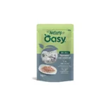 Вологий корм для котів OASY Natury Soft Jelly з тунцем та кальмаром у желе, пауч 70 г