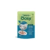 Вологий корм для котів OASY Natury Soft Jelly з тунцем та дорадою у желе, пауч 70 г