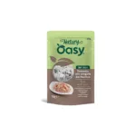 Вологий корм для котів OASY Natury Soft Jelly з тунцем та молюсками у желе, пауч 70 г