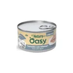 Вологий корм для котів OASY Natury Cooking Broth з тунцем та кальмаром у бульйоні, 85 г