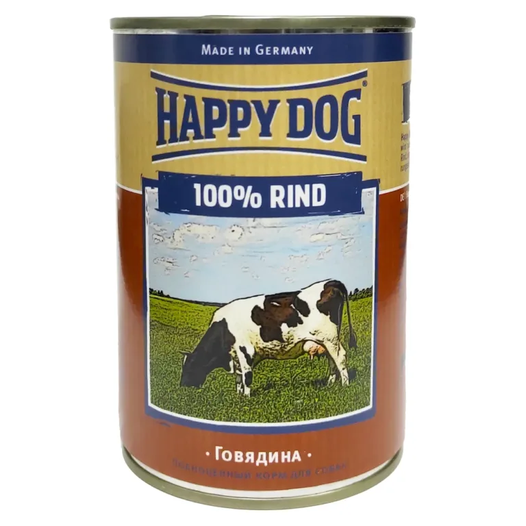 Паштет Happy Dog Dose з яловичиною для собак, 400 г