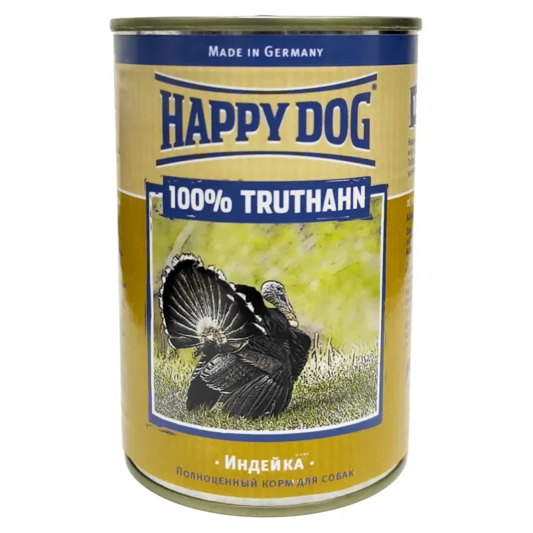 Паштет Happy Dog Dose з індичкою для собак, 400 г