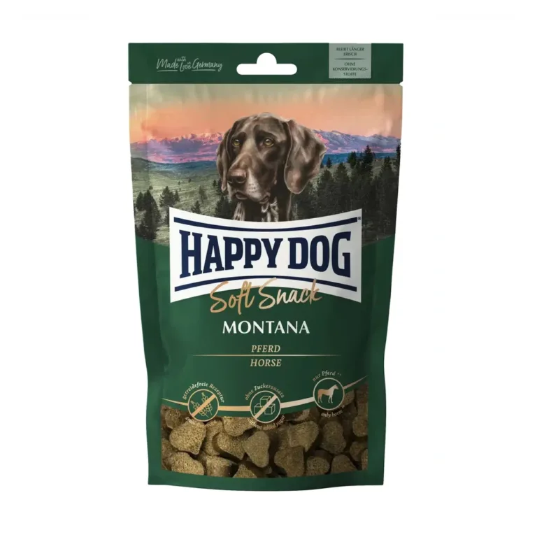 Ласощі Happy Dog Soft Snack Montana з кониною і картоплею для собак, 100 г