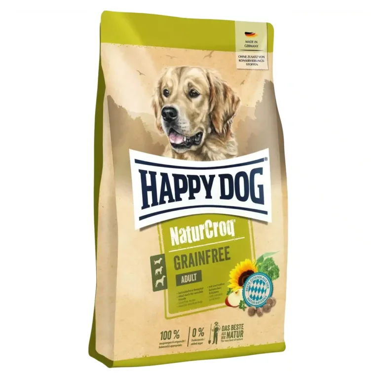 Сухий корм Happy Dog Naturcroq Grainfree для дорослих собак з птицею і лососем