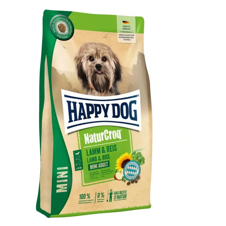 Сухий корм для собак малих порід Happy Dog Mini Lamm & Reis з ягням і рисом, 4 кг