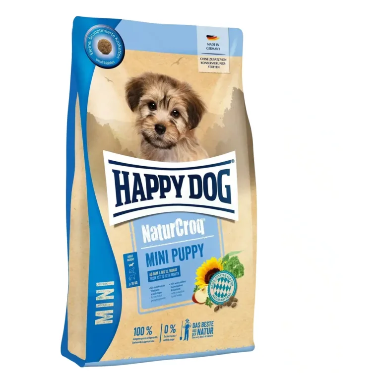 Сухий корм Happy Dog Naturcroq Mini Puppy для цуценят малих порід, 4 кг