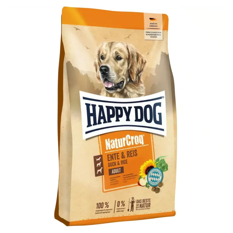 Сухий корм Happy Dog Naturcroq для дорослих собак з качкою і рисом, 11 кг