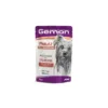 Вологий корм для дорослих собак Gemon Dog All Breeds Adult шматочки з лососем, 100 г