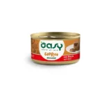 Вологий корм для котів Oasy Caprice Mousse з яловичиною, 85 г