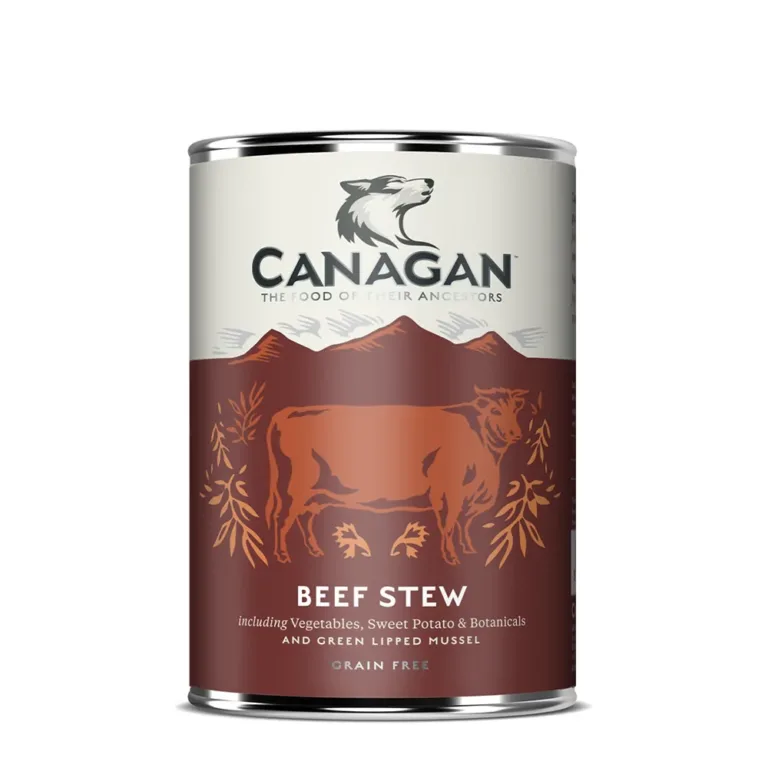 Вологий беззерновий корм для собак Canagan Beef Stew з яловичиною, 400 г