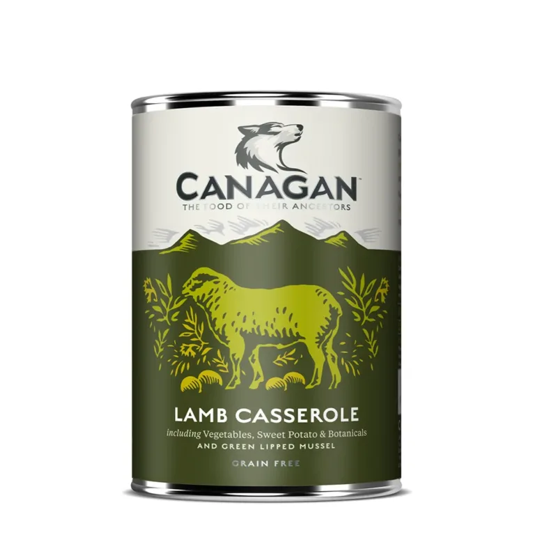 Вологий беззерновий корм для собак Canagan Lamb Casserole з ягнятиною, 400 г