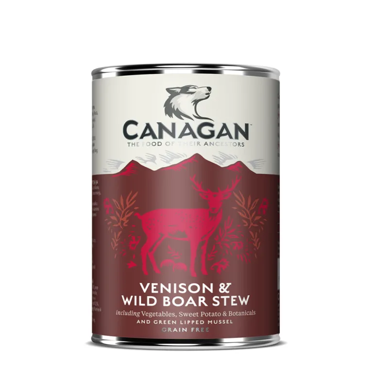 Вологий беззерновий корм для собак Canagan Venison & Wild Boar з олениною та диким кабаном, 400 г