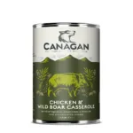 Вологий беззерновий корм для собак Canagan Chicken & Wild Boar з куркою та диким кабаном, 400 г