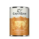 Вологий беззерновий корм для цуценят Canagan Puppy Feast з куркою та яловичиною, 400 г