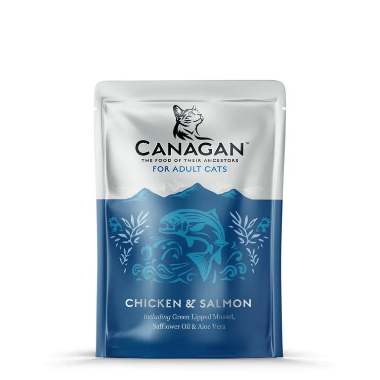 Вологий беззерновий корм для котів Canagan Chicken & Salmon з куркою та лососем, 85 г