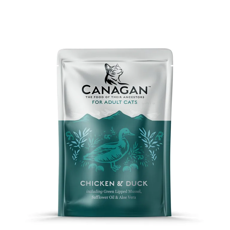 Вологий беззерновий корм для котів Canagan Chicken & Duck з куркою та качкою, 85 г
