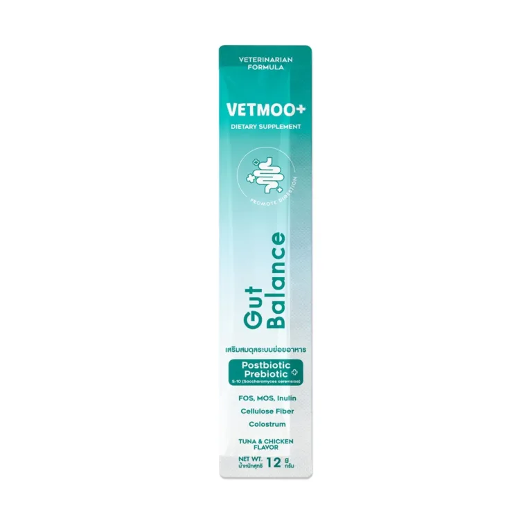Функціональні ласощі для котів Moochie Vetmoo+ Gut Balance для травлення з тунцем і куркою 24х12 г