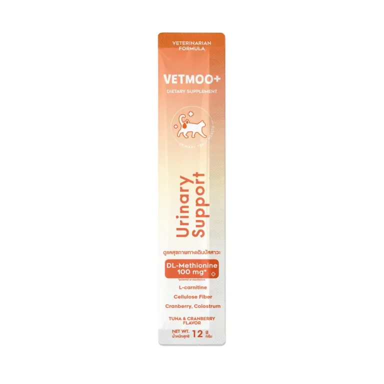 Функціональні ласощі для котів Moochie Vetmoo+ Urinary Support для сечовивідних шляхів з тунцем і журавлиною 24х12 г