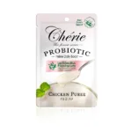 Вологий корм для котів Cherie Creamy Care пюре з куркою для здоров'я шкіри та росту шерсті, з пробіотиком, 40 г