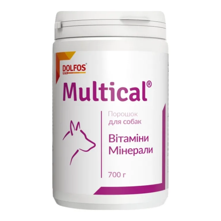 Вітамінно-мінеральний комплекс Dolfos Multical для собак, порошок 700 г