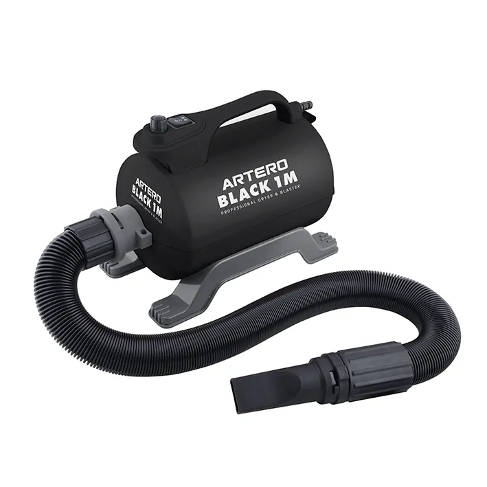 Фен-компресор для грумінгу Artero Black 1M, 2600 Вт, 1 мотор