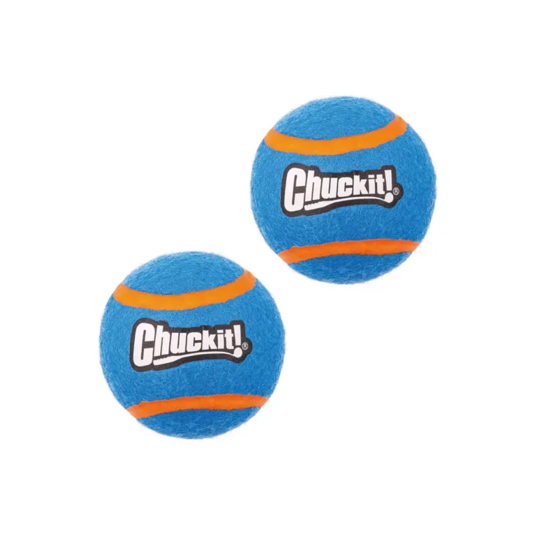 Іграшка Chuckit! Squeaker Tennis Ball тенісний м'яч з пискавкою для середніх собак, 2 шт