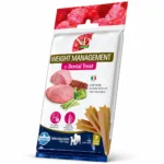 Дентальні ласощі Farmina N&D Quinoa для контролю ваги собак середніх і великих порід з ягням, 100 г (7 шт.)