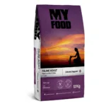 Сухий корм для дорослих вибагливих котів MyFood Gourmet Multi-Color з куркою та індичкою, 12 кг