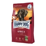 Сухий беззерновий корм для собак середніх і великих порід Happy Dog Sensible Africa зі страусом і картоплею