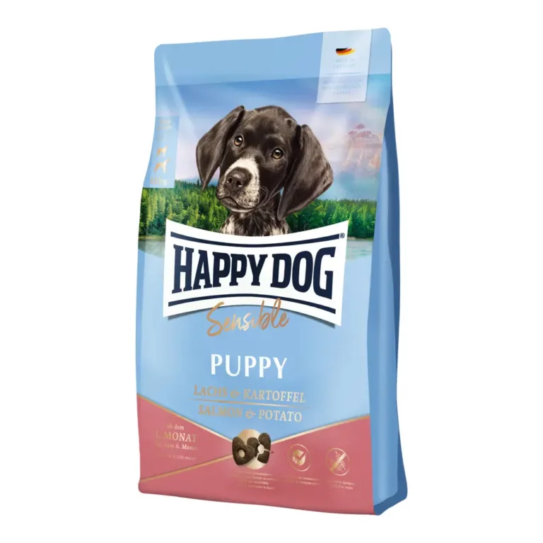 Сухий корм для цуценят Happy Dog Sensible Puppy з лососем і картоплею