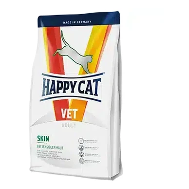 Сухий корм для котів Happy Cat VET Diet Skin для чутливої шкіри